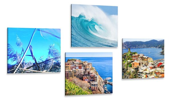Set di quadri – Per gli amanti del mare