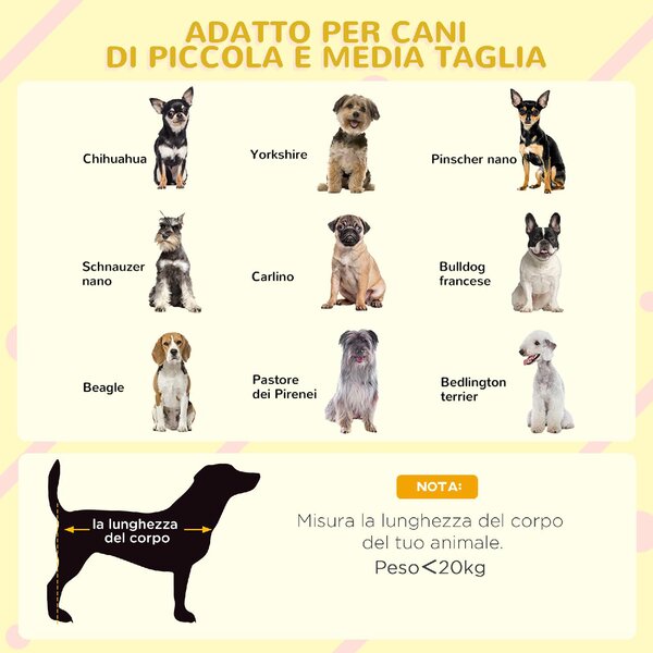 AllMyPets Casetta per Cani con Finestrelle e Ingresso a Tenda in Legno di Abete 90x62x71 cm colore Grigio Chiaro - U6110LG