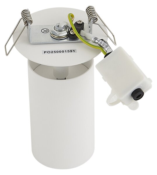 Faretto da incasso moderno bianco GU10 50mm IP44 - Chels