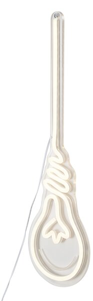 Lampada da parete al neon bianco caldo con LED - Light Bulb