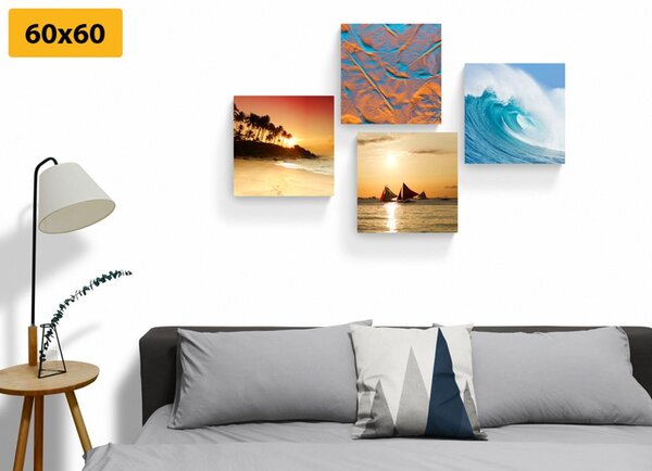 Set di quadri – Isola dei sogni