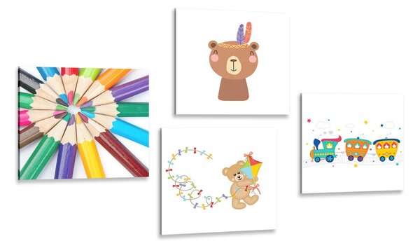 Set di quadri – In versione colorata divertente