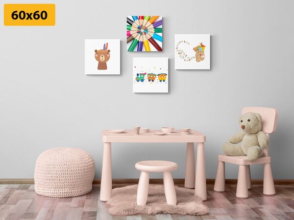 Set di quadri – In versione colorata divertente
