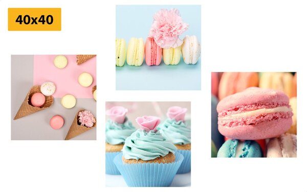 Set di quadri – Dolce piacere