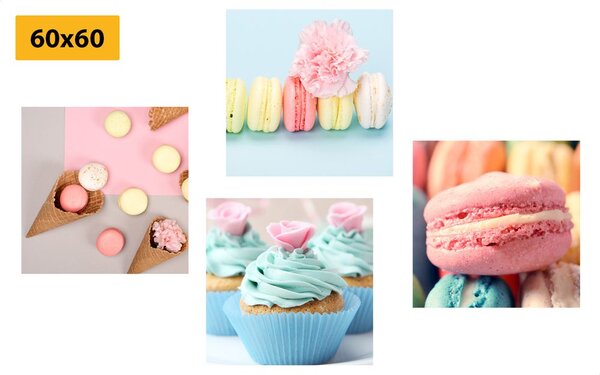 Set di quadri – Dolce piacere