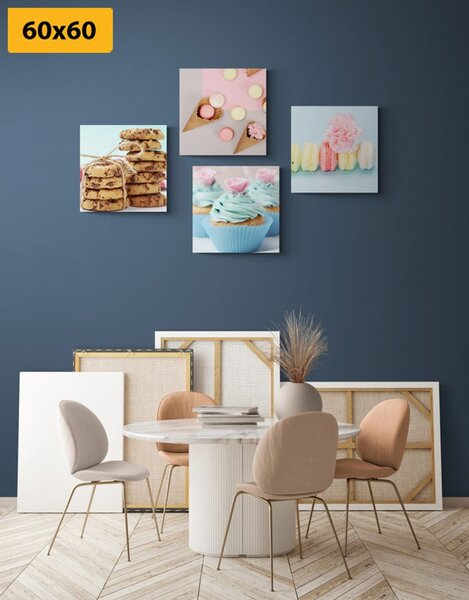 Set di quadri – Dolce tentazione