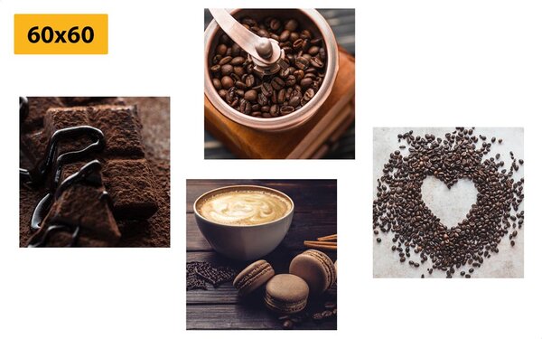 Set di quadri – Per gli amanti del caffè