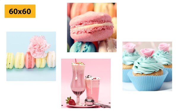Set di quadri – Per gli amanti delle tentazioni dolci