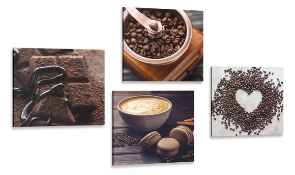 Set di quadri – Per gli amanti del caffè