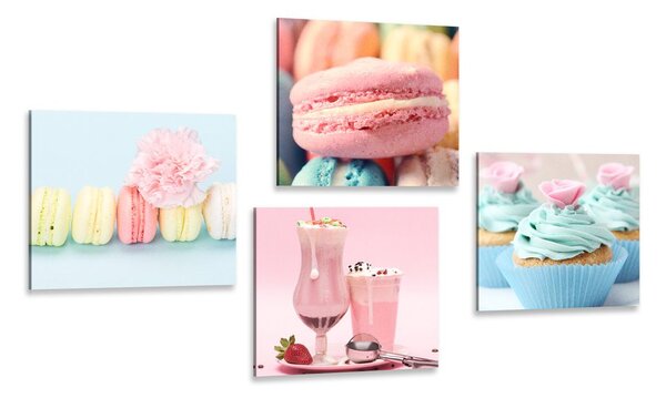 Set di quadri – Per gli amanti delle tentazioni dolci