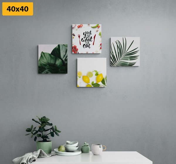 Set di quadri – Per la cucina in stile unico