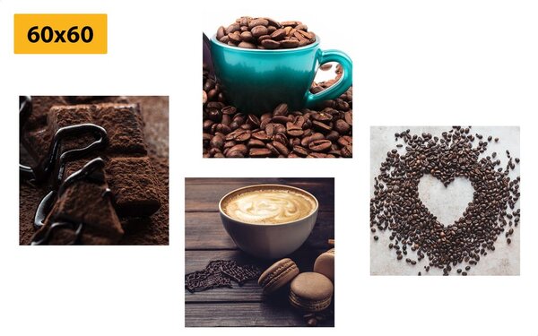 Set di quadri – Profumo di buon caffè