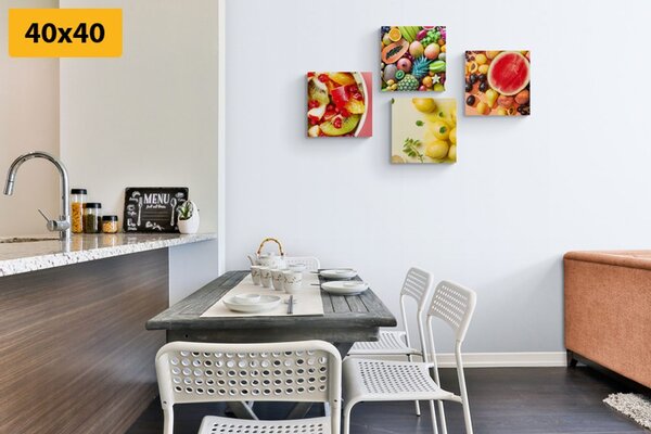 Set di quadri – Frutta succosa