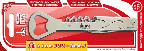 De Luca Coltellerie Cavatappi Sommelier Multifunzione - 8021750