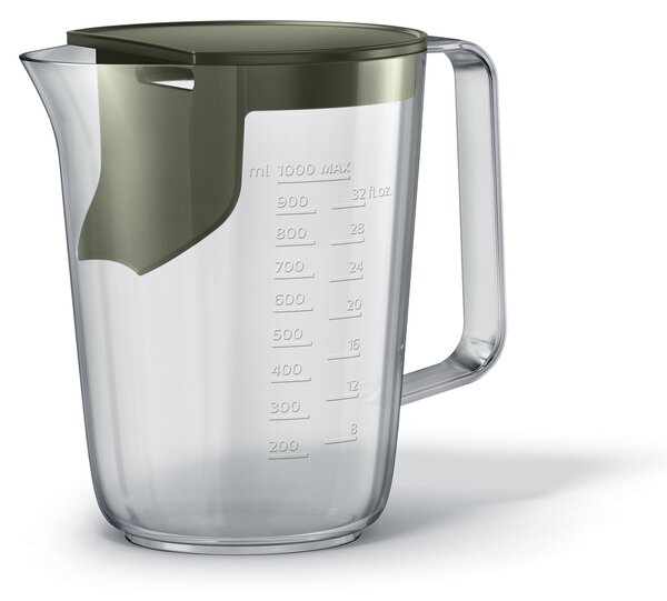 Philips Centrifuga Elettrica Frutta e Verdura Capacit polpa 2.1 Litri Potenza 1100 Watt colore Nero e Argento - HR1921/20 Avance Collection