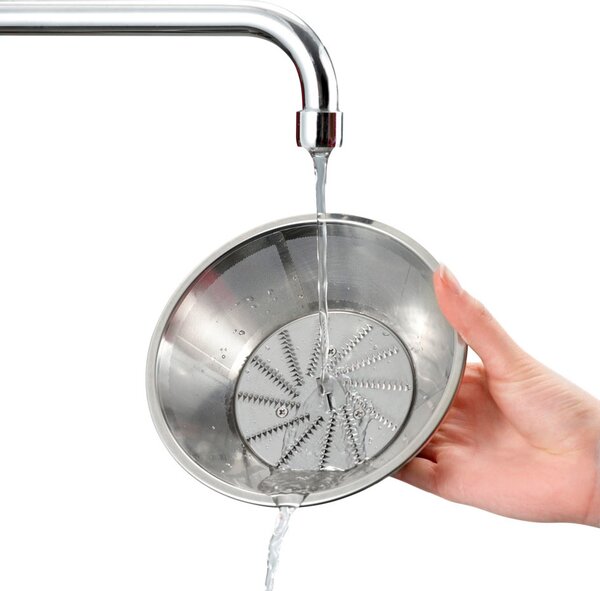 Severin Centrifuga elettrica Frutta e Verdura Capacit succo 0,5 Litri Capacit polpa 1,5 Litri Potenza 400 Watt 19.000 giri al minuto colore Accia