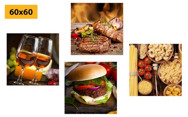 Set di quadri – Arte culinaria