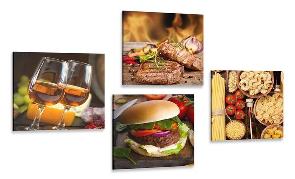 Set di quadri – Arte culinaria