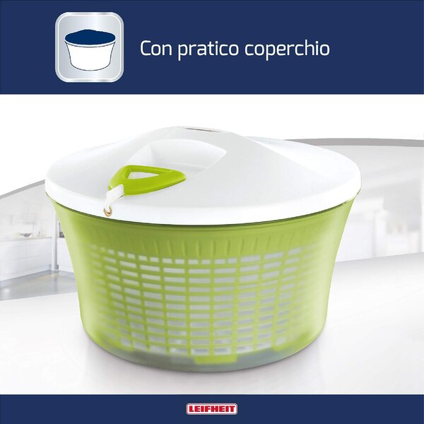 Soehnle Centrifuga Insalata a Corda 26 cm Verde - 23200