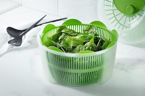 Tontarelli Centrifuga Insalata Scola Insalata 24.5 cm Capacit 4.5 litri Verde - 9072298AI9
