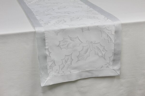 Blanco Raya Centrotavola Natalizio Runner Tavola 40x130 cm colore Argento - 99808