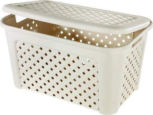 Tontarelli Cesta Portabiancheria 48 Litri Angora Arianna - 8105407210