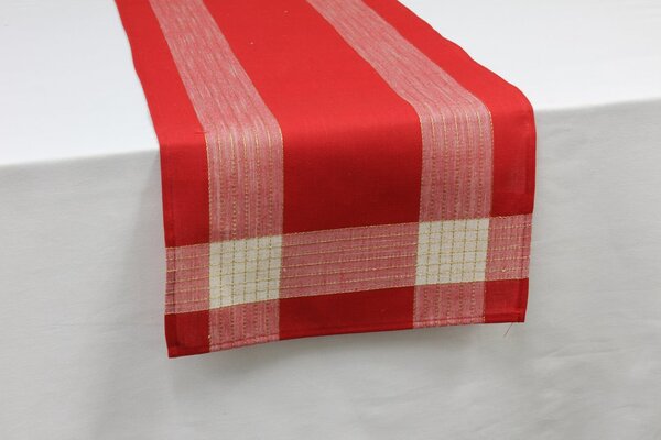 Blanco Raya Centrotavola Natalizio Runner Tavola 40x108 cm colore Rosso - 24113