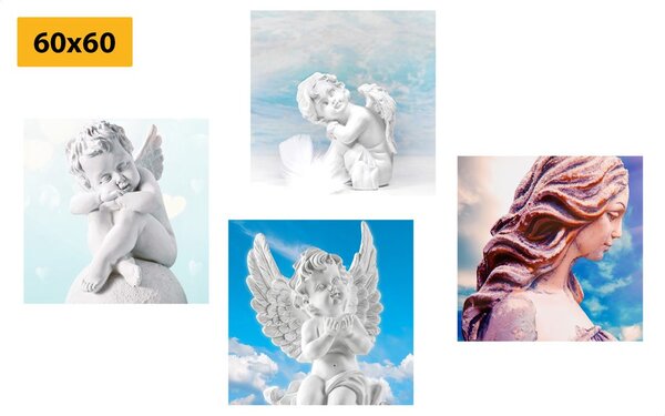 Set di quadri – Gioia celeste