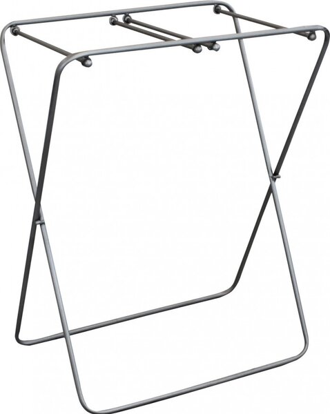 DecHome Cesto Porta Bosch In Ferro e Stoffa colore Bianco - HO806076