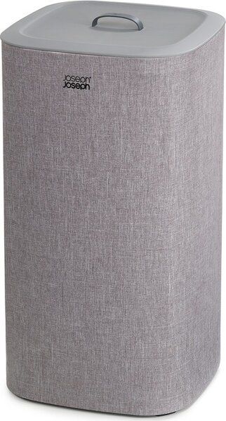 Joseph Joseph Cesto Portabiancheria 60 Litri Con due Scomparti Separati in Tessuto colore Grigio - 50001