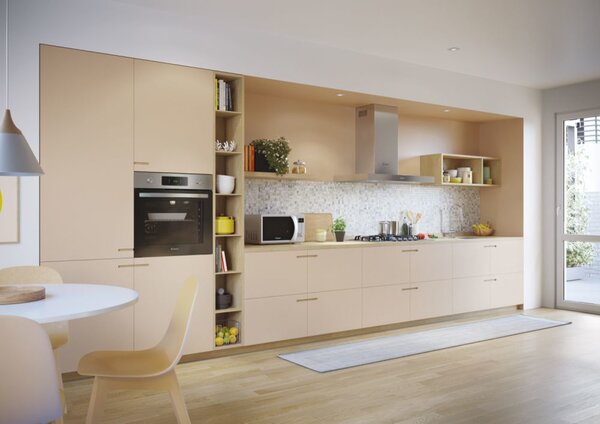 Candy CHG 74 WX Serie Timeless Piano Cottura 5 Fuochi a Gas 75 cm Griglie in Ghisa (1 Bruciatore Doppia Corona) colore Inox