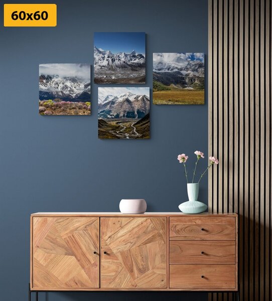 Set di quadri – Per gli amanti delle montagne