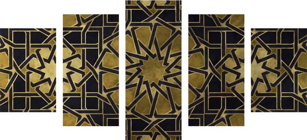 Quadri 5 pezzi – Mosaico orientale