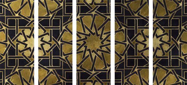 Quadri 5 pezzi – Mosaico orientale