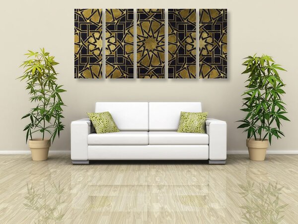 Quadri 5 pezzi – Mosaico orientale