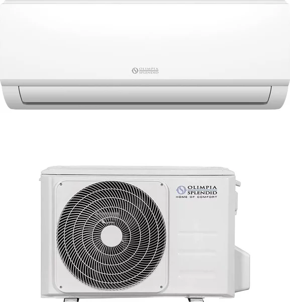 OLIMPIA SPLENDID Climatizzatore 10000 Btu Inverter Monosplit Condizionatore con Pompa di Calore Classe A++/A+ R32 Wifi (Unit Interna + Unit Ester