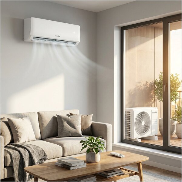 Comfee Climatizzatore 12000 Btu Inverter Monosplit Condizionatore con Pompa di Calore Classe A+++ /A++ R32 WiFi (Unit Interna+ Unit Esterna) - CF