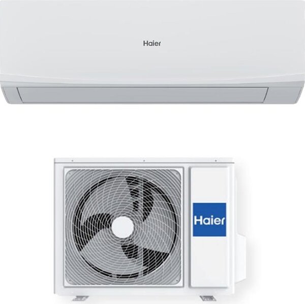 Haier Climatizzatore 12000 Btu Inverter Monosplit Condizionatore con Pompa di Calore Classe A+++/A++ Wifi (Unit Interna + Unit Esterna) - HAS12RD