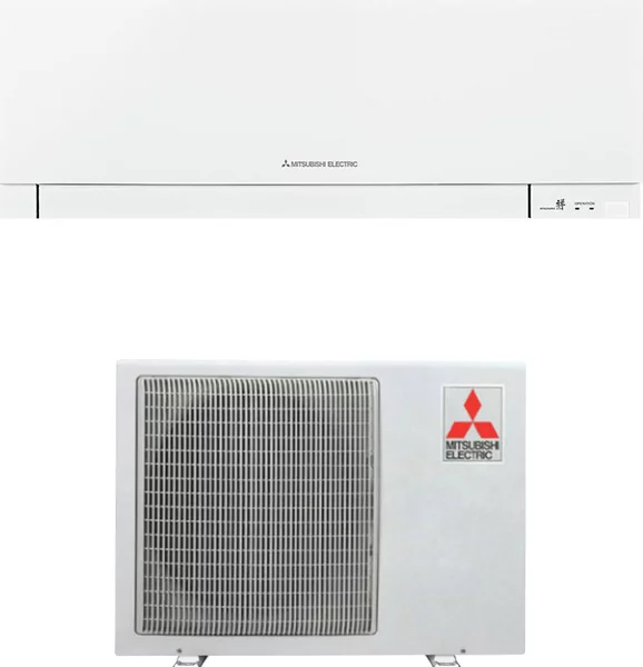 MITSUBISHI Climatizzatore 12000 Btu Inverter Monosplit Condizionatore con Pompa di Calore Classe A+++/A++ Wifi R32 Bianco (Unit Interna + Unit Es