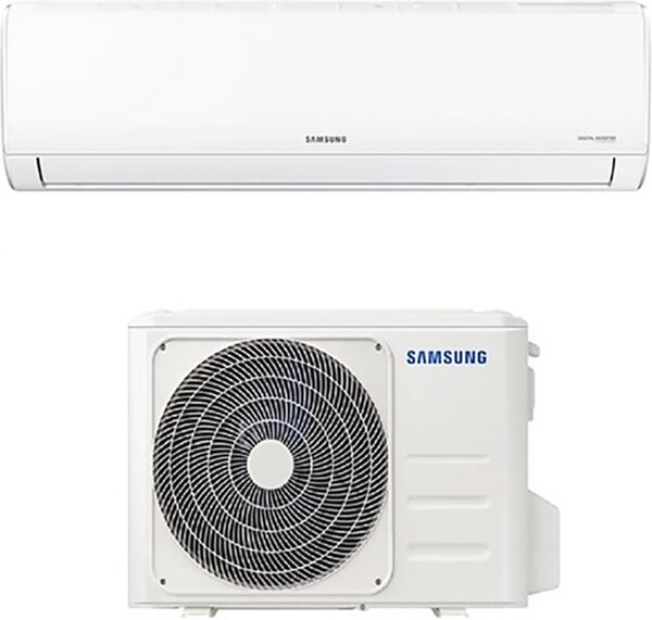 Samsung Climatizzatore 12000 Btu Inverter Monosplit Condizionatore con Pompa di Calore Classe A++/A R32 Wi-Fi (Unit Interna + Unit Esterna) - AR4