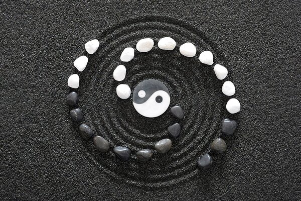 Carta da parati – Armonioso Yin e Yang