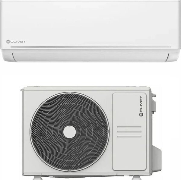 Clivet Climatizzatore 12000 Btu Inverter Monosplit Condizionatore con Pompa di Calore Classe A++/A+ Gas R32 (Unit Interna + Unit Esterna) - 35M I
