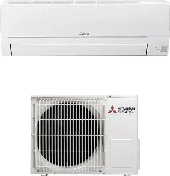 MITSUBISHI Climatizzatore 12000 Btu Inverter Monosplit Condizionatore con Pompa di Calore Classe A++/A+ (Unit Interna + Unit Esterna) - MSZ-HR35V