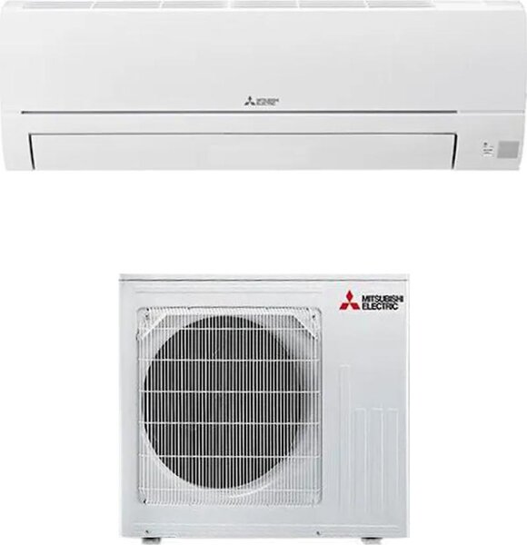 MITSUBISHI Climatizzatore 12000 Btu Inverter Monosplit Condizionatore con Pompa di Calore Classe A++/A+ R32 (Unit Interna + Unit Esterna) - MSZ-H