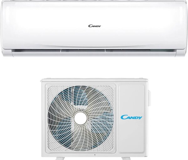 Candy Climatizzatore 12000 Btu Inverter Monosplit Condizionatore con Pompa di Calore Classe A++/A+ Wi-Fi (Unit Interna + Unit Esterna) - CY-12TAI