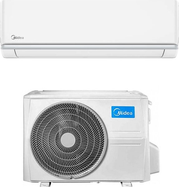 MIDEA Climatizzatore 18000 Btu Inverter Monosplit Condizionatore con Pompa di Calore Classe A++/A+ (Unit Interna + Unit Esterna) - MSAGSCU-18HRFN