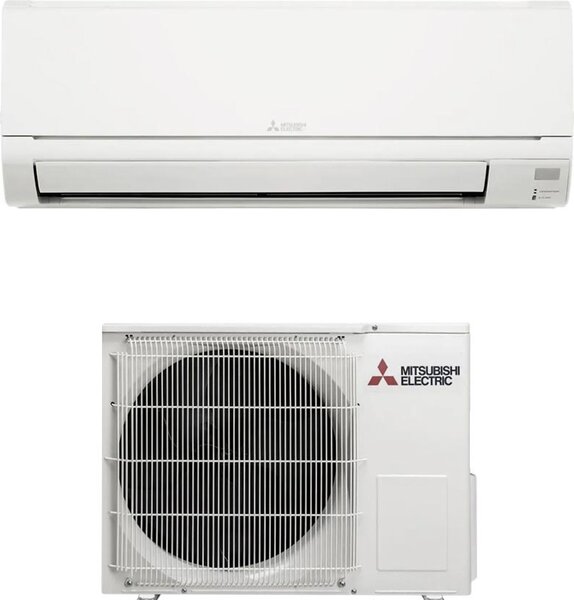 MITSUBISHI Climatizzatore 18000 Btu Inverter Monosplit Condizionatore con Pompa di Calore Classe A++/A+ (Unit Interna + Unit Esterna) - MSZ-DW50V