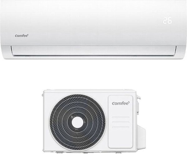 Comfee Climatizzatore 18000 Btu Inverter Monosplit Condizionatore con Pompa di Calore Classe A++/A+ R32 (Unit Interna + Unit Esterna) - CF-CFW18B