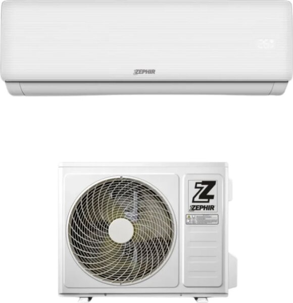 Zephir Climatizzatore 18000 Btu Inverter Monosplit Condizionatore con Pompa di Calore Classe A++/A+ R32 Wifi (Unit Interna + Unit Esterna) - ZTQ1