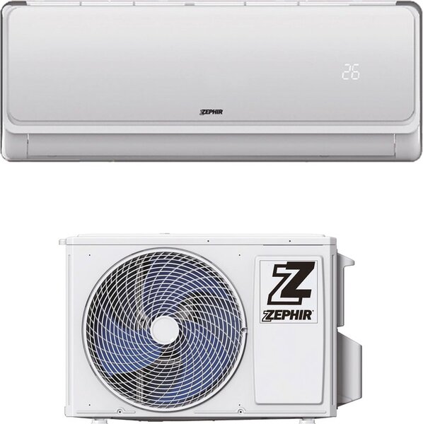 Zephir Climatizzatore 18000 Btu/h Inverter Monosplit Condizionatore con Pompa di Calore Classe A++/A+ (Unit Interna + Unit Esterna) - ZAX 18000 M